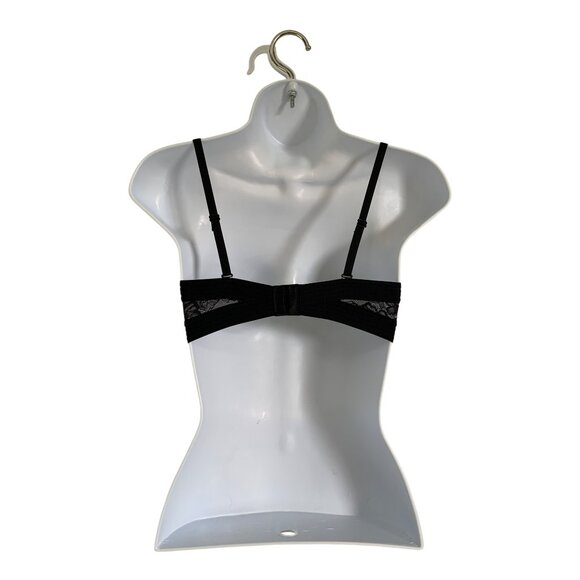 Maidenform Womens Black Lace Detail Multiway Push-Up Bra Size 34B - Picture 3 of 16